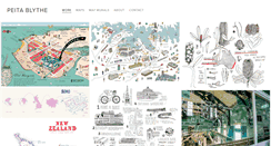 Desktop Screenshot of peitablythe.com